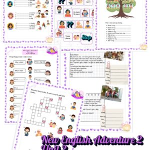 New English Adventure 2 Unit 2 My Family